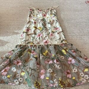 Small Kailier Floral Midi Dress